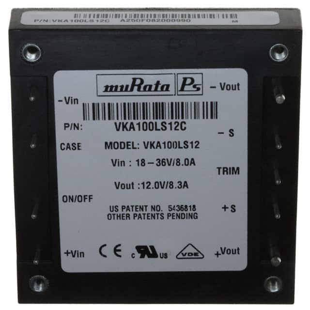VKA100LS12C DC DC CONVERTER 12V 100W