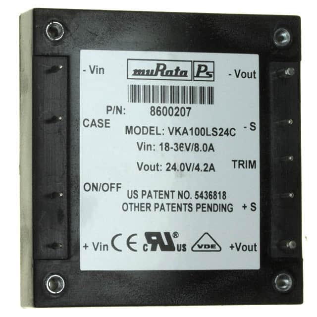 VKA100LS24C DC DC CONVERTER 24V 100W