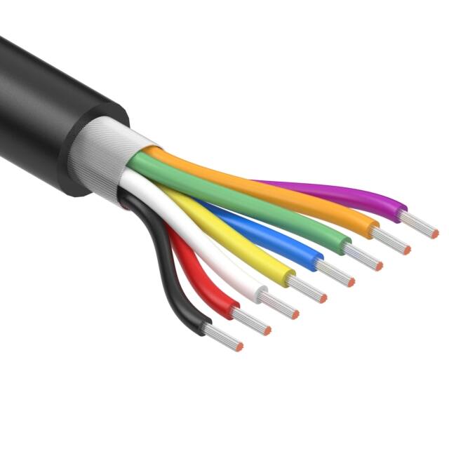 30-01876 CABLE 8COND 18AWG BLK SHLD 502'