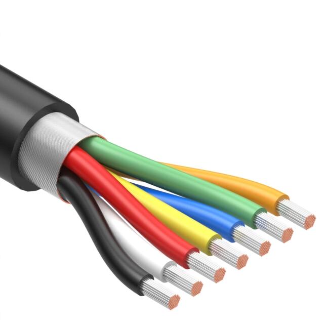 30-02450 CABLE 7COND 18AWG BLK SHLD 502'