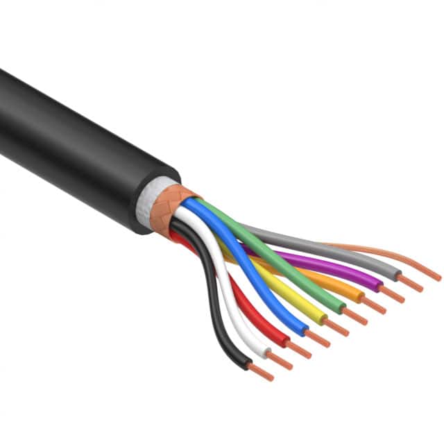 30-00940 CABLE 9COND 18AWG BLACK SHLD
