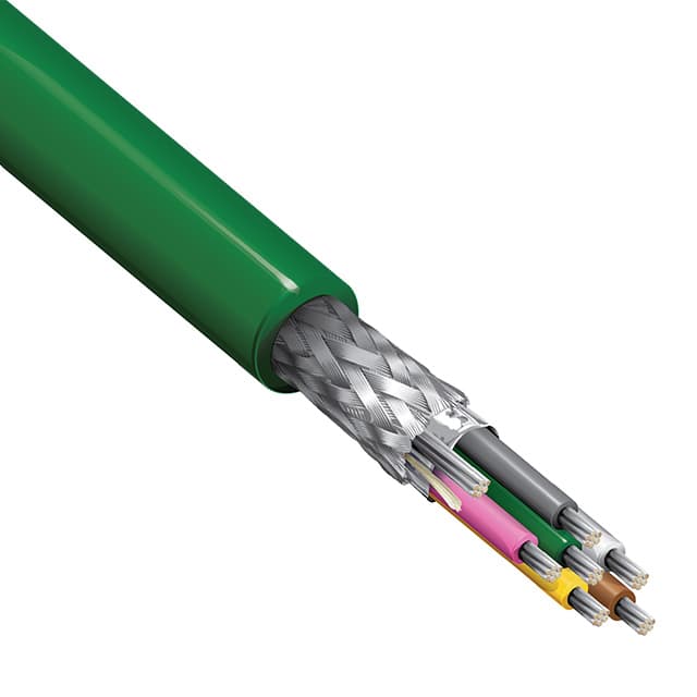 3120A G7W5000 MULTI-PAIR 6COND 24AWG GRN 5000'
