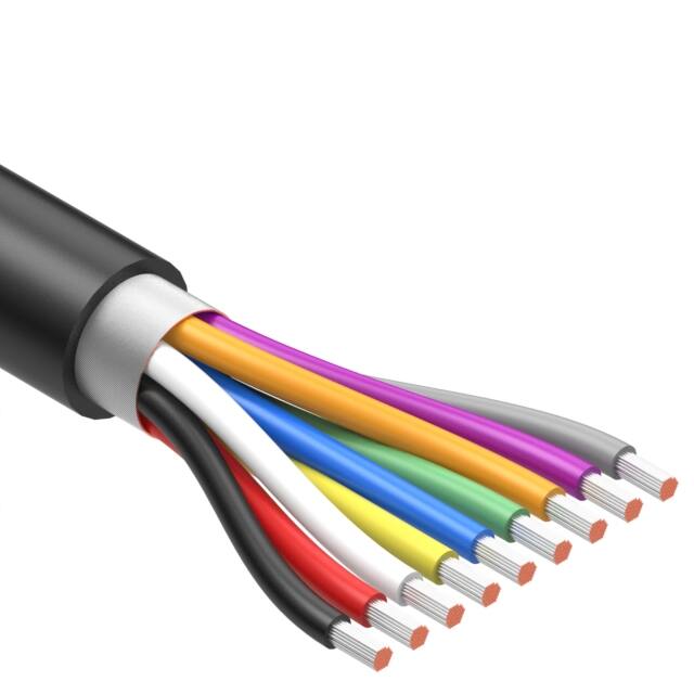 30-02466 CABLE 9COND 18AWG BLK SHLD 502'