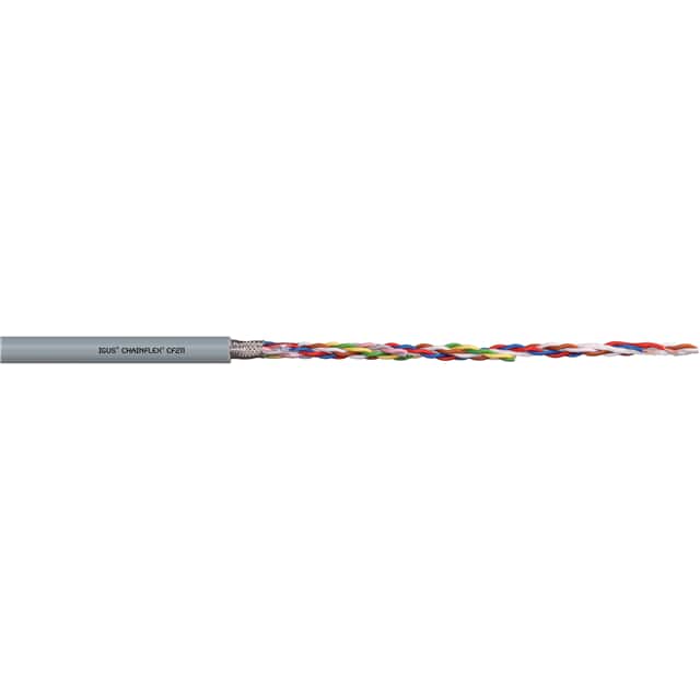 CF211-014 CABLE 10CON 20/24AWG GRN/YL FEET