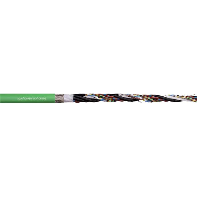 CF111-002-D CABLE 8COND 20/26AWG GRN/YL FEET