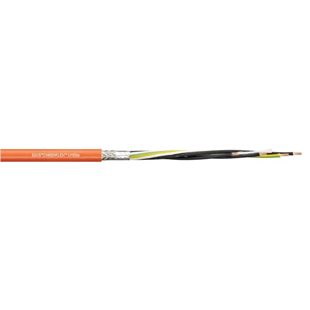 CF886-160-01 HOOK-UP 6AWG 600V ORANGE 1=1FT