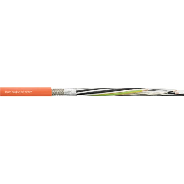 CF887-25-15-02-02 CABLE 8COND 14/16AWG ORG 1=1FT