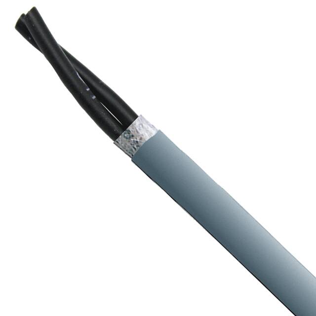 7740207 CABLE 2COND 19AWG GRAY 1=1FT