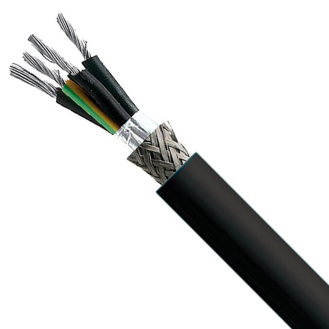 35661804 CABLE 4COND 18AWG BLK SHD 1=1FT