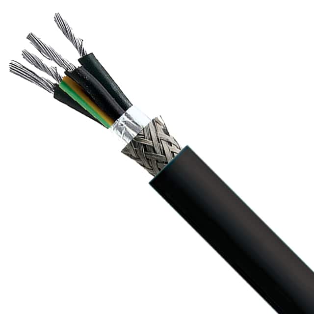 35661204 CABLE 4COND 12AWG BLK SHLD 1=1FT