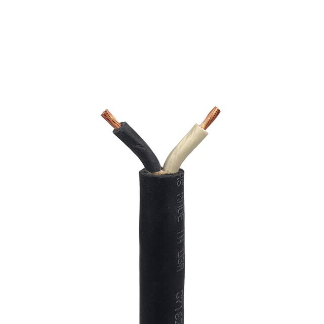 SOOW1202-25 CABLE 2COND 12AWG BLACK 25'