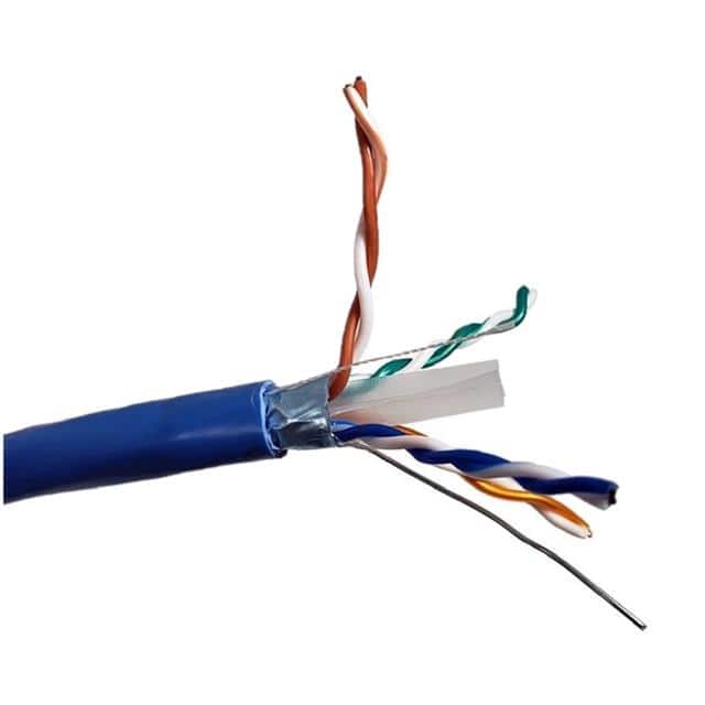 TR4-60SHBL250-K CABLE CAT6 8COND 23AWG BLUE 250'