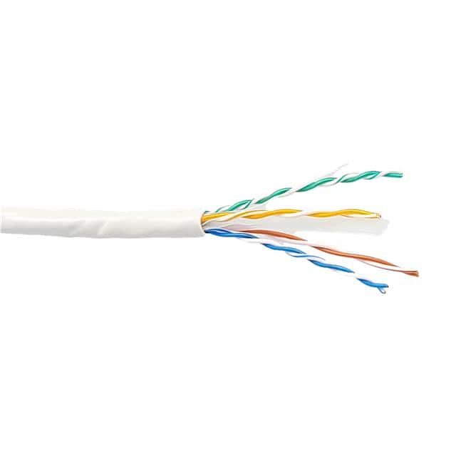 TR4-538-KIT CABLE CAT6 8CON 23AWG WHT 500'