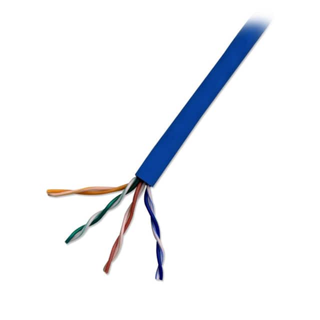 CAT5211000B CABLE CAT5E 8CON 23AWG BLU 1000'