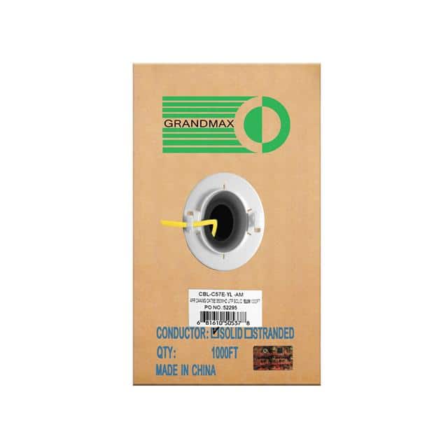 CBL-C57E-YL-AM CABLE CAT5E 8COND 24AWG YL 1000'