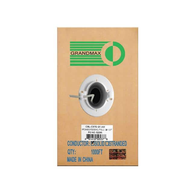 CBL-C57E-GY-AM CABLE CAT5E 8CON 24AWG GRY 1000'