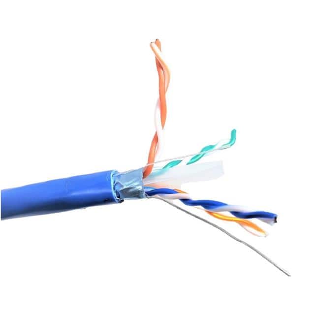 TR4-560BLOU-500 CABLE CAT6 8COND 23AWG BLUE 500'