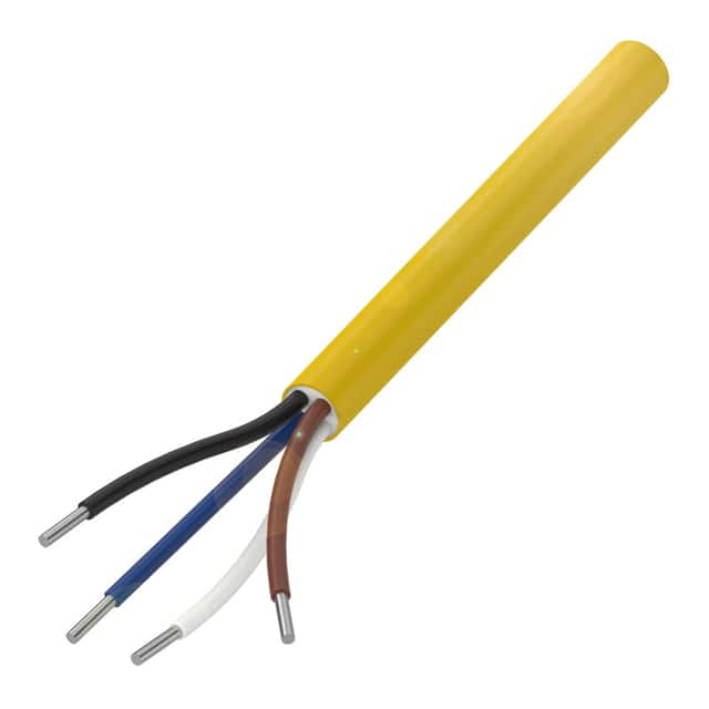 BCC0AE8 CABLE 4COND 22AWG YELLOW 100M