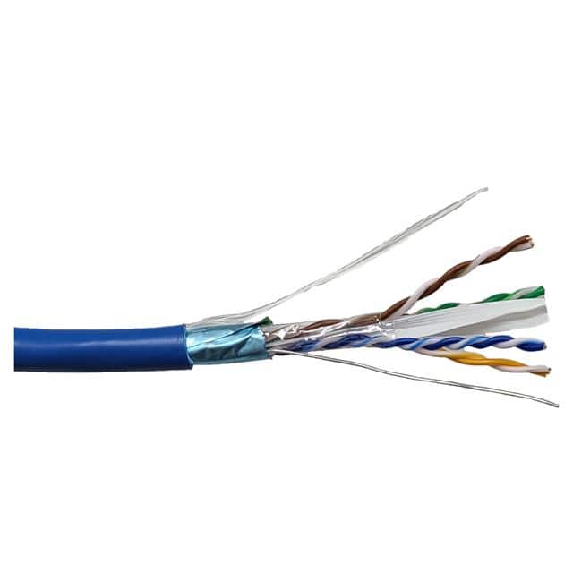 TR4-570SRBL-500 CABLE CAT6A 8COND 23AWG BLU 500'