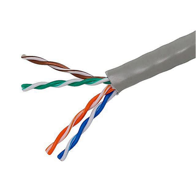 CAT5511000G CABLE CAT5E 8CON 24AWG GRY 1000'