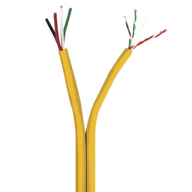 BW-L6U2-500 CABLE 8COND 23AWG YELLOW 500'