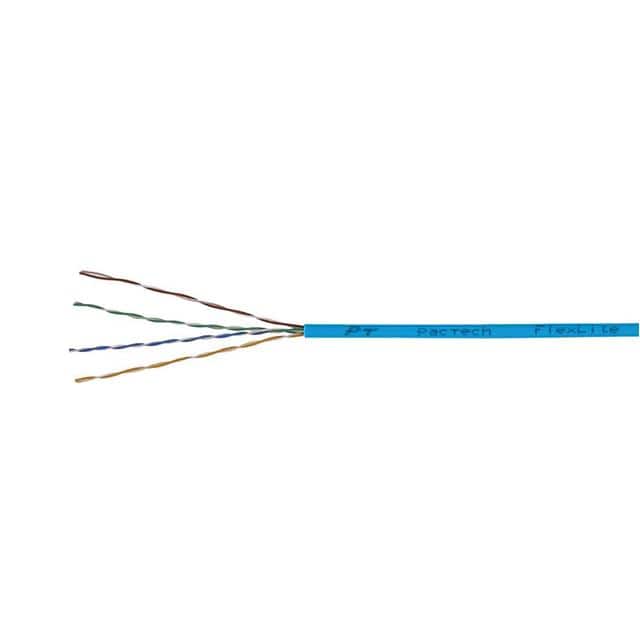 PGS-FL68-11ST341B1 CABLE 8COND 28AWG BLUE 1000'