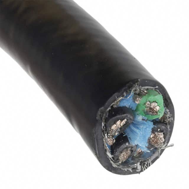 V16006 BK199 CABLE 4COND 6AWG BLACK SHLD