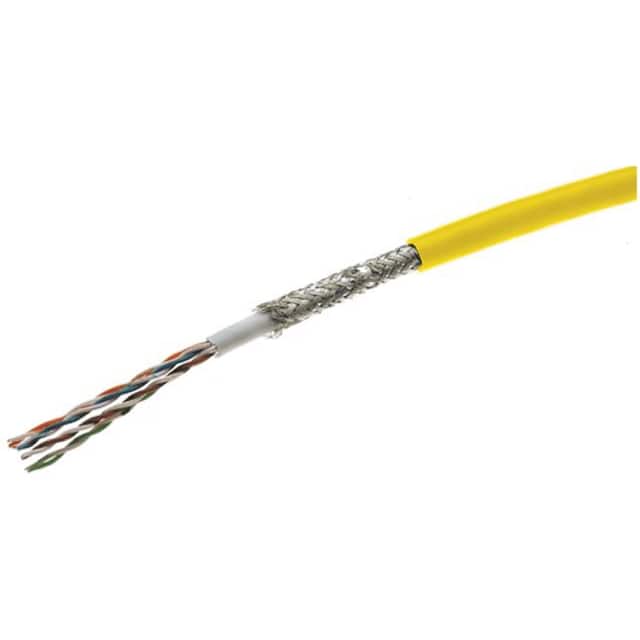 09456000136 CABLE CAT5 8CON 26AWG YELLOW 20M