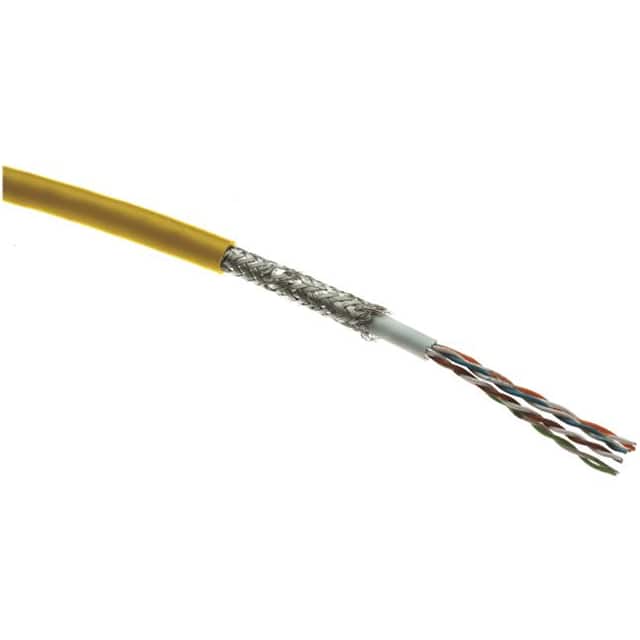 09456000400 CABLE CAT5 8COND 26AWG YLW 100M