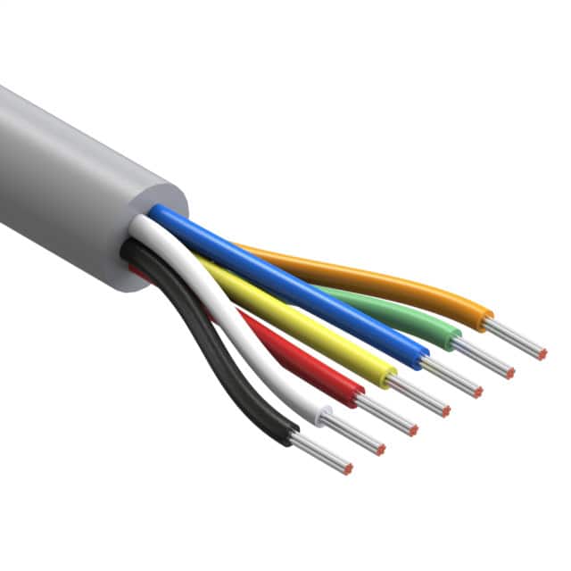 30-00515 CABLE 7COND 24AWG GRAY 500'
