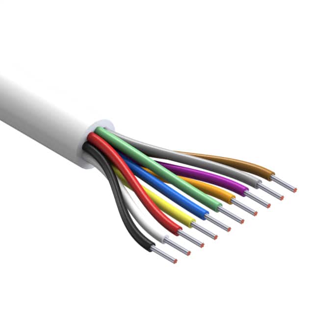 30-00532 CABLE 10COND 24AWG WHITE 500'
