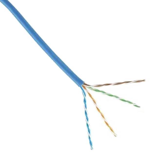 PUP6C04BU-U CABLE CAT6 4CON 23AWG BLUE 1000'