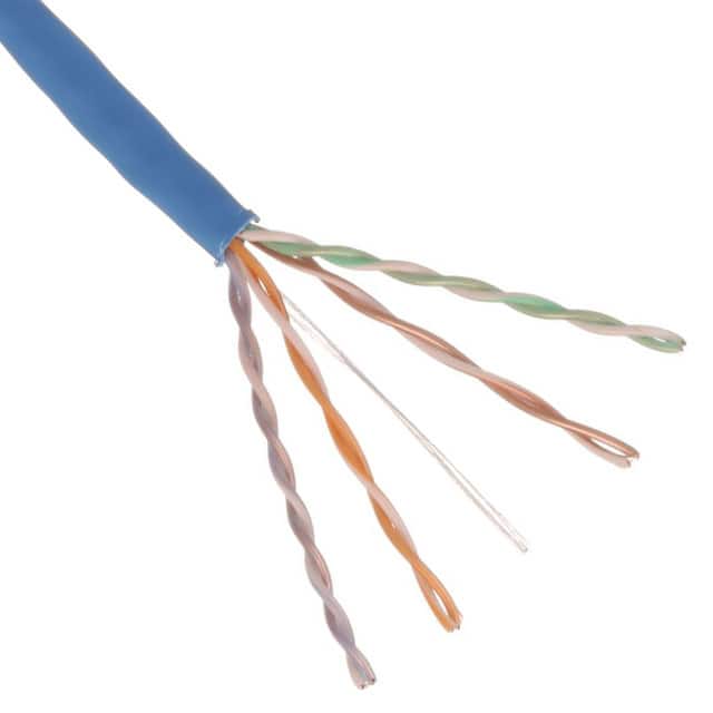 PUP5504BU-UY CABLE CAT5E 8CON 24AWG BLU 1000'