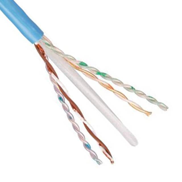 PUP6004BU-UY CABLE CAT6 8CON 23AWG BLUE 1000'