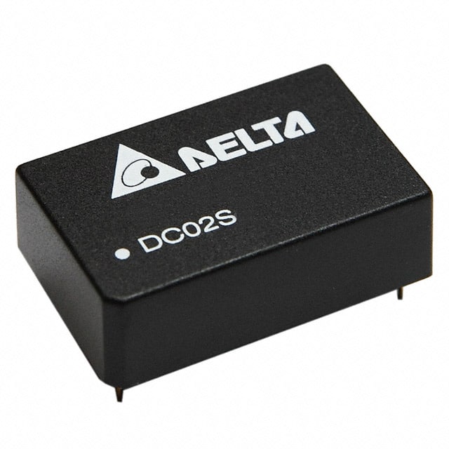 DC02D0512A DC DC CONVERTER +/-12V 2W