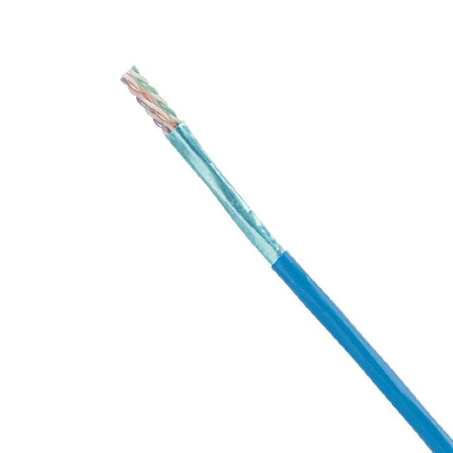 PUP6AV04BU-G CABLE CAT6A 8CON 23AWG BLU 1000'