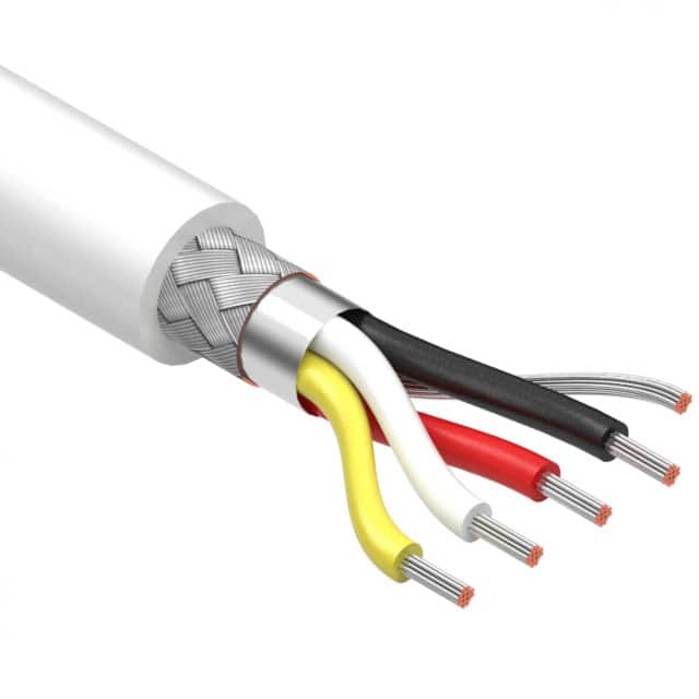 30-01034 CABLE 4CON 26AWG WHT SHLD 502'
