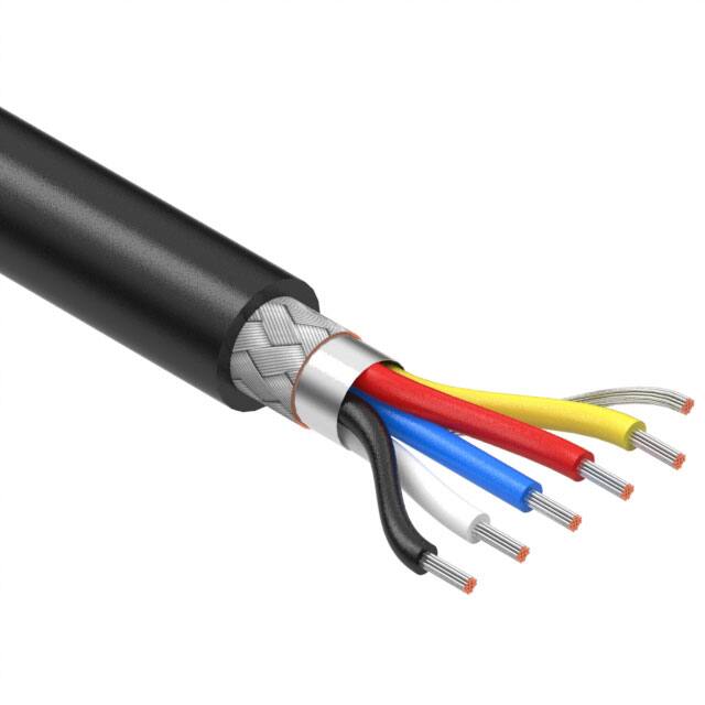 30-01039 CABLE 5COND 20AWG BLK SHLD 502'