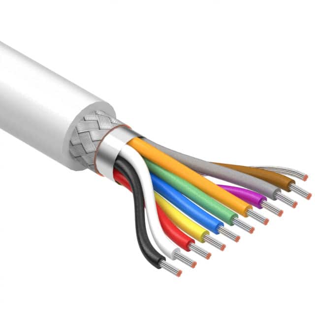 30-01106 CABLE 10COND 26AWG WHT SHLD 502'
