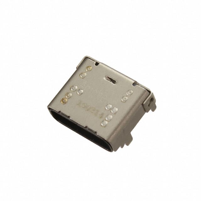 12401902E212A USB TYPE C, RECEPTACLE, TOP MOUN