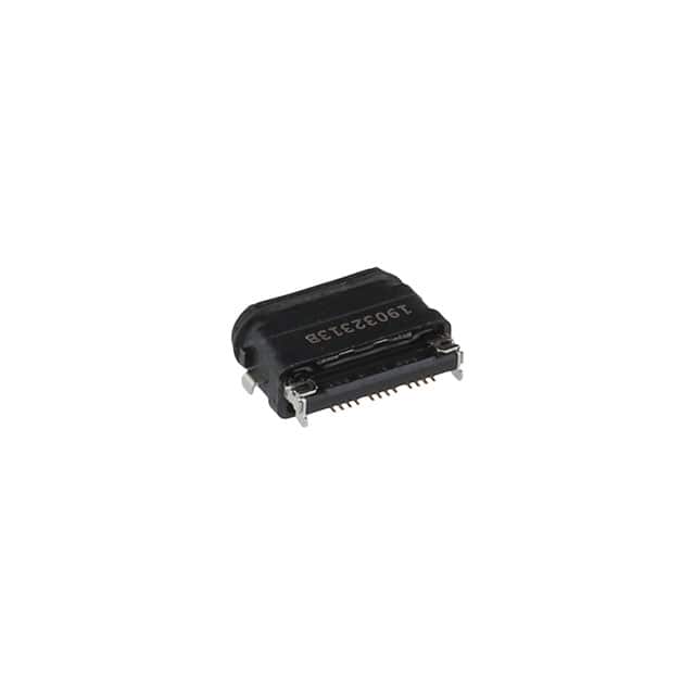 124019032112A USB TYPE C, RECEPTACLE, MIDDLE M