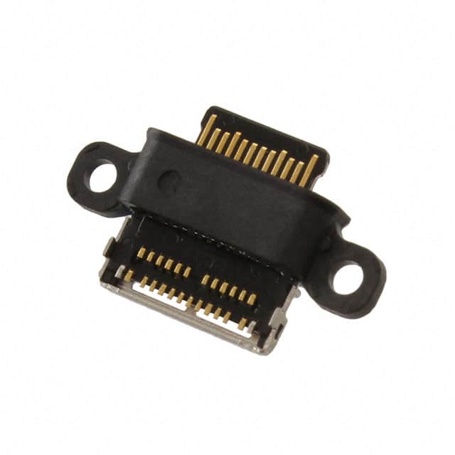 124019322112A USB TYPE C, RECEPTACLE, MIDDLE M