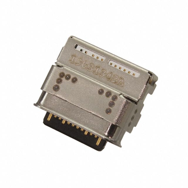 124019372112A USB TYPE C, RECEPTACLE, TOP MOUN