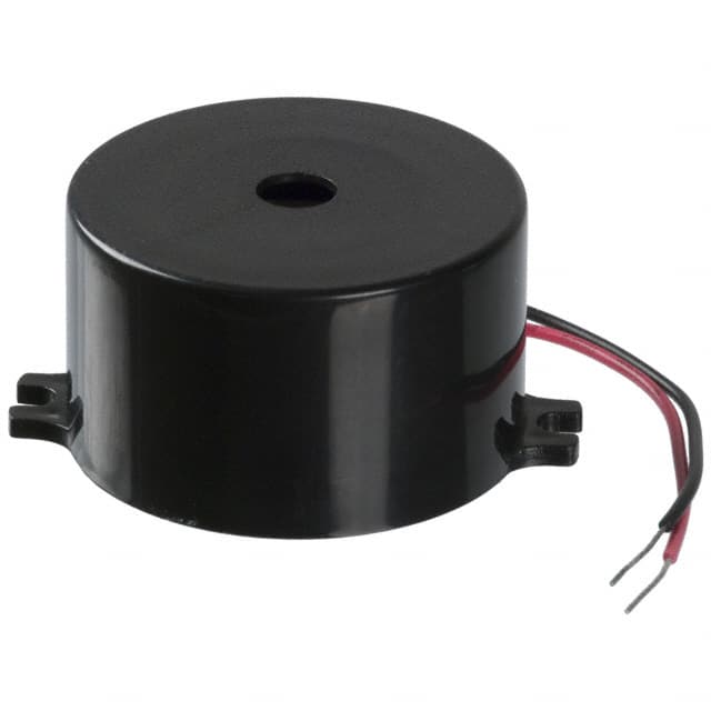 X-4033-TF-LW80-R BUZZER PIEZO 6V 40MM FLANGE