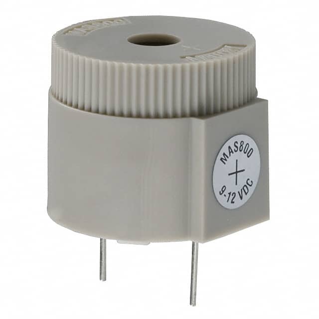 MAS800Q BUZZER PIEZO 12V 26MM TH