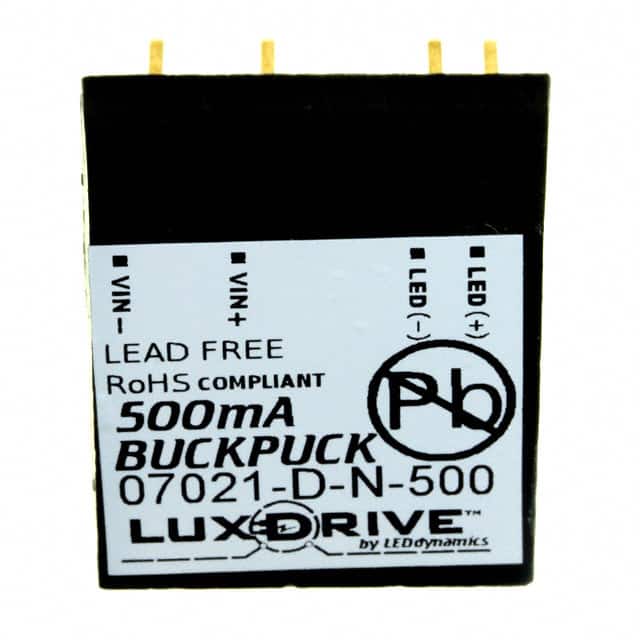 7021-D-N-500 LED SUPP CC BUCK 32V 500MA 7SIP
