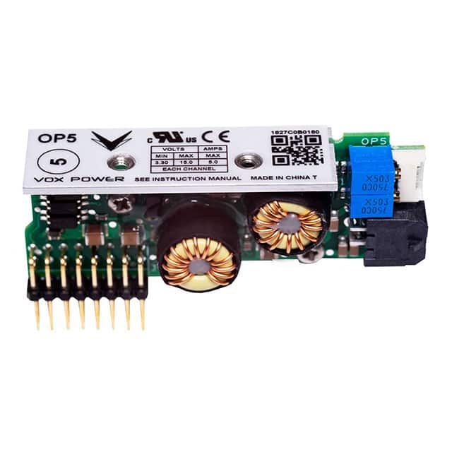 OP5 DUAL OUTPUT 3.3V TO 15V