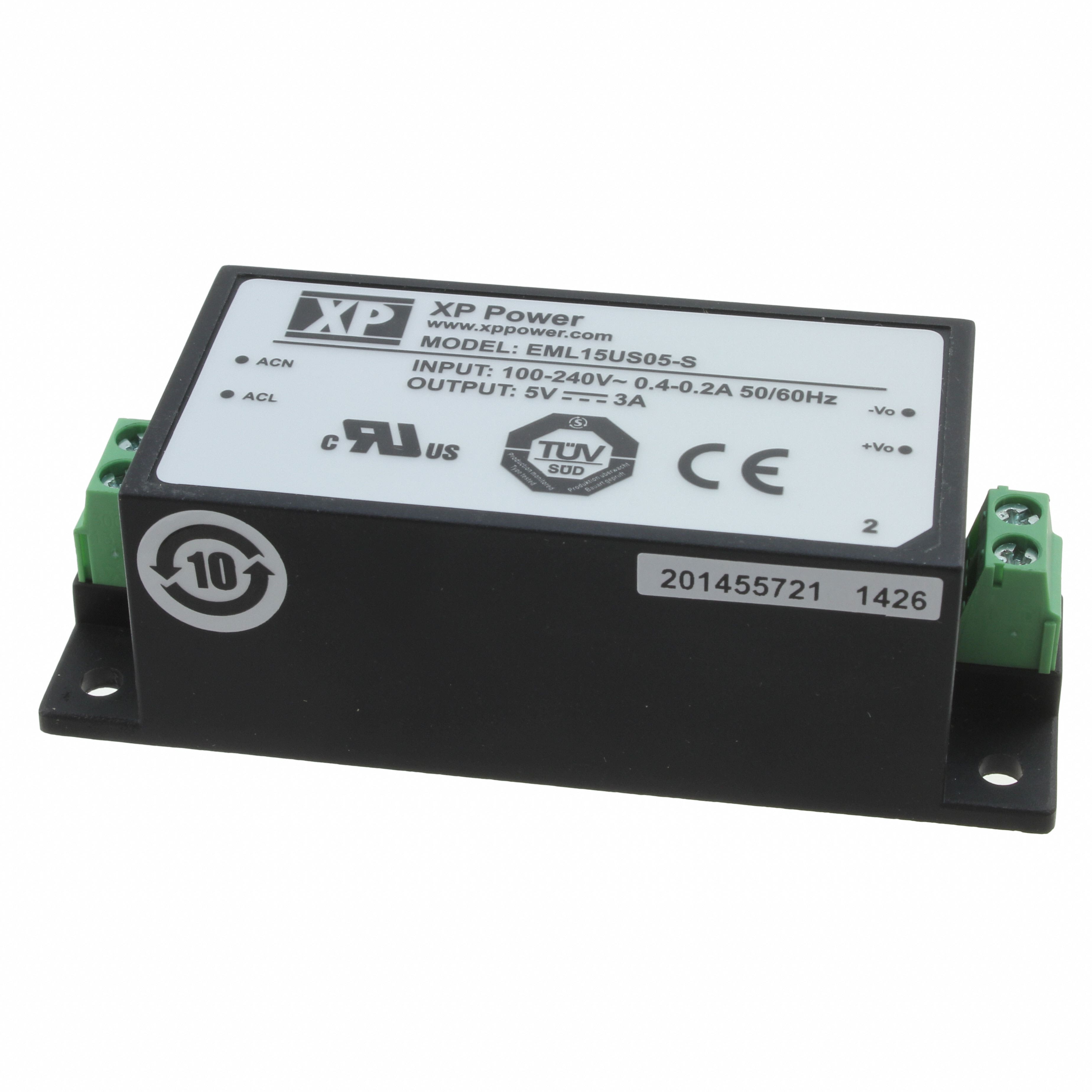 EML15US05-S AC/DC CONVERTER 5V 15W