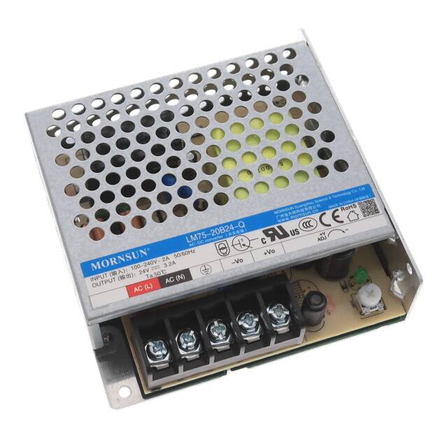 LM75-20B24-Q AC/DC CONVERTER 24V 77W