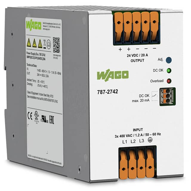 787-2742 AC/DC CONVERTER 22-28V 480W